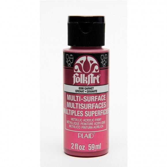 Folkart • Multi-Oberflächen-Metallic-Granat 59 ml