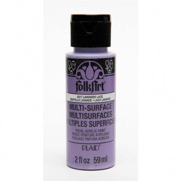 Folkart • Multi-Oberflächen-Perlen-Lavendel-Spitze 59 ml