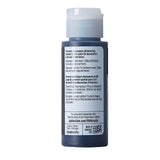 Folkart • Metallic-Acrylfarbe, Pailletten, Schwarz, 59 ml