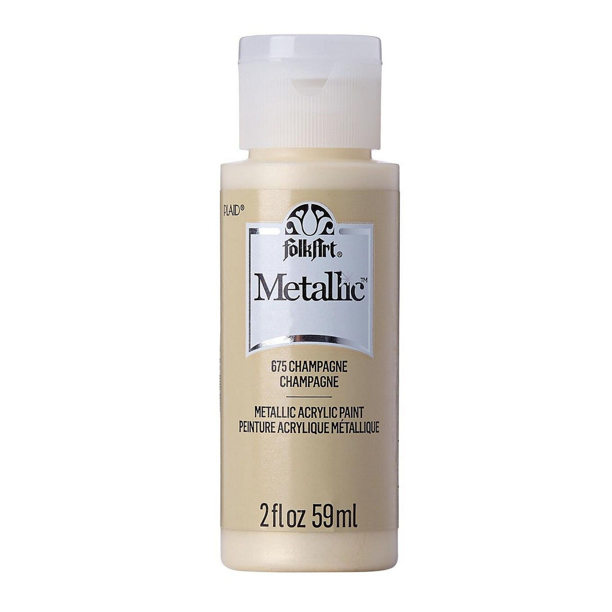 Folkart • Metallic-Acrylfarbe Champagner 59 ml