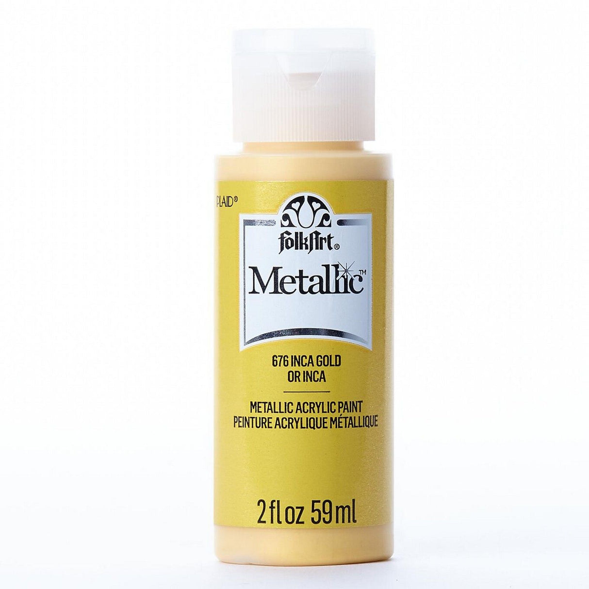 Folkart • Metallic-Acrylfarbe Inkagold 59 ml