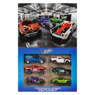 Hot Wheels Metallspielzeugautos und -lastwagen – Set mit 6 HW-Legends-Fahrzeugen