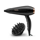 Babyliss D570de Turbo Shine f ouml;hn 2200 W schwarz ros eacute;