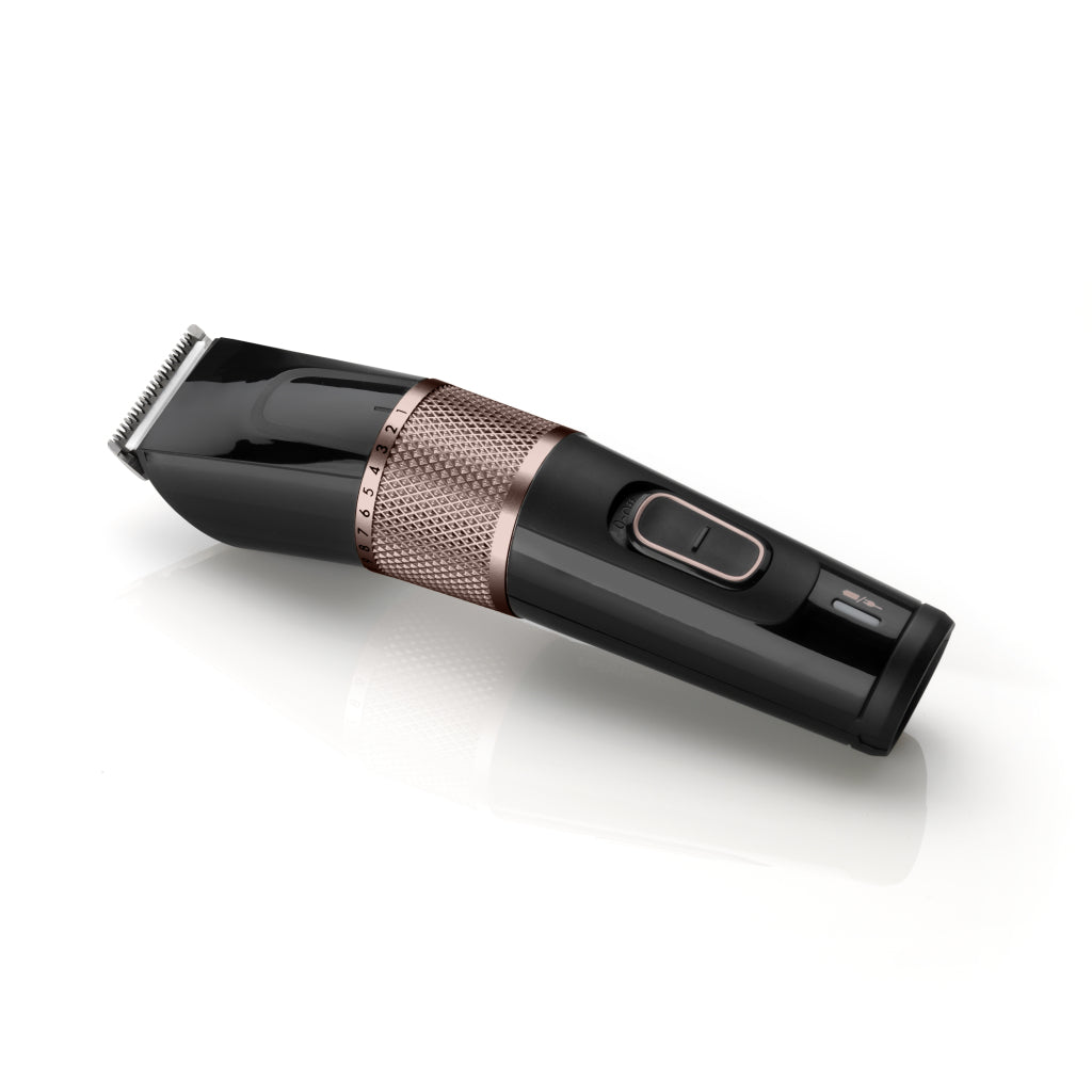 Babyliss e974e Haarschneider mit leistungsstarker Kontrolle, schwarz-roséfarben;