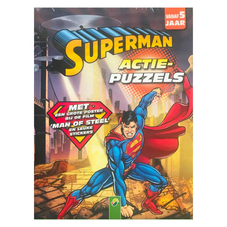 Mondikaarts Superman-Action-Buchstabenrätsel, Labyrinth-Aktivitätsbuch