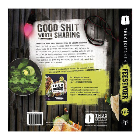 Mondikaart Thug Kitchen Partyessen