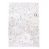Wins Holland Mega-große Tischdecke zum Ausmalen, 98 x 68 cm