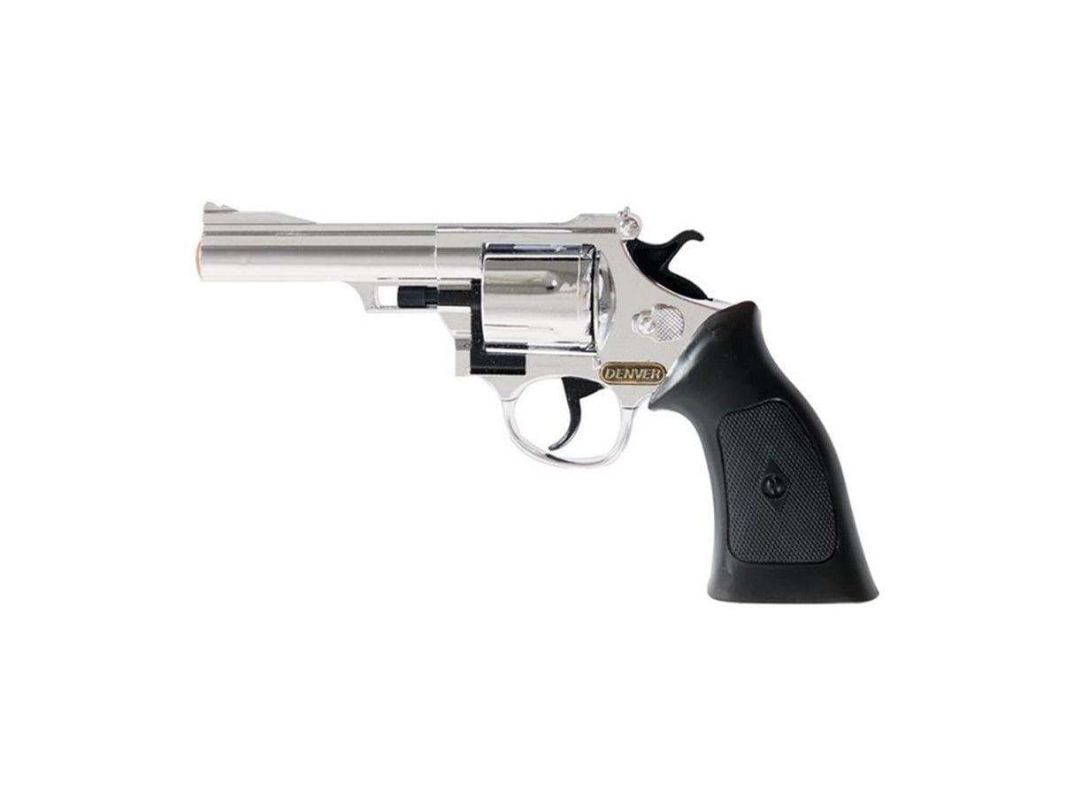 Johntoy Pistole 12 Schuss Denver Chrom