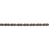KMC DLC-Fahrradkette 11-Gang 118 Schakels OranjeZwart
