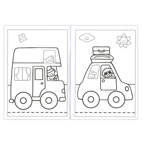 Paste und Farben - die Fahrzeuge, 2-4 Jahre alt