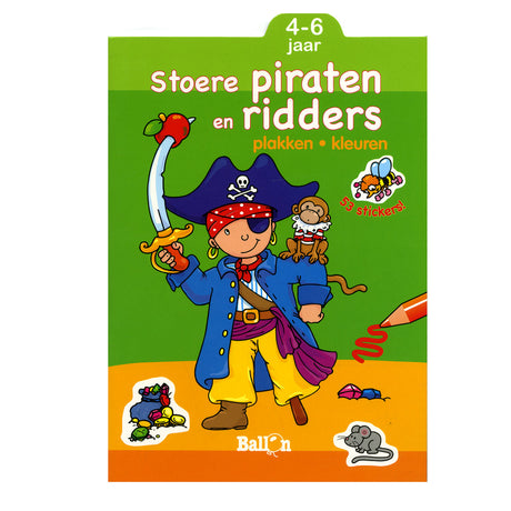 Standard-Publisher-Paste und Farbe – coole Piraten und Ritter, 4–6 Jahre