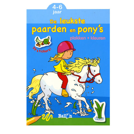 Standard-Publisher-Paste und Farbe – die schönsten Pferde und Ponys, 4–6 Jahre