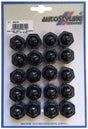 Autostyling Seehase Radmutterkappe Rad-Caps Rad-Caps 17 mm SB Schwarz 05