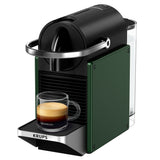 Krups xn3063 Nespresso Pixie Kaffeekapselmaschine dunkelgrün schwarz