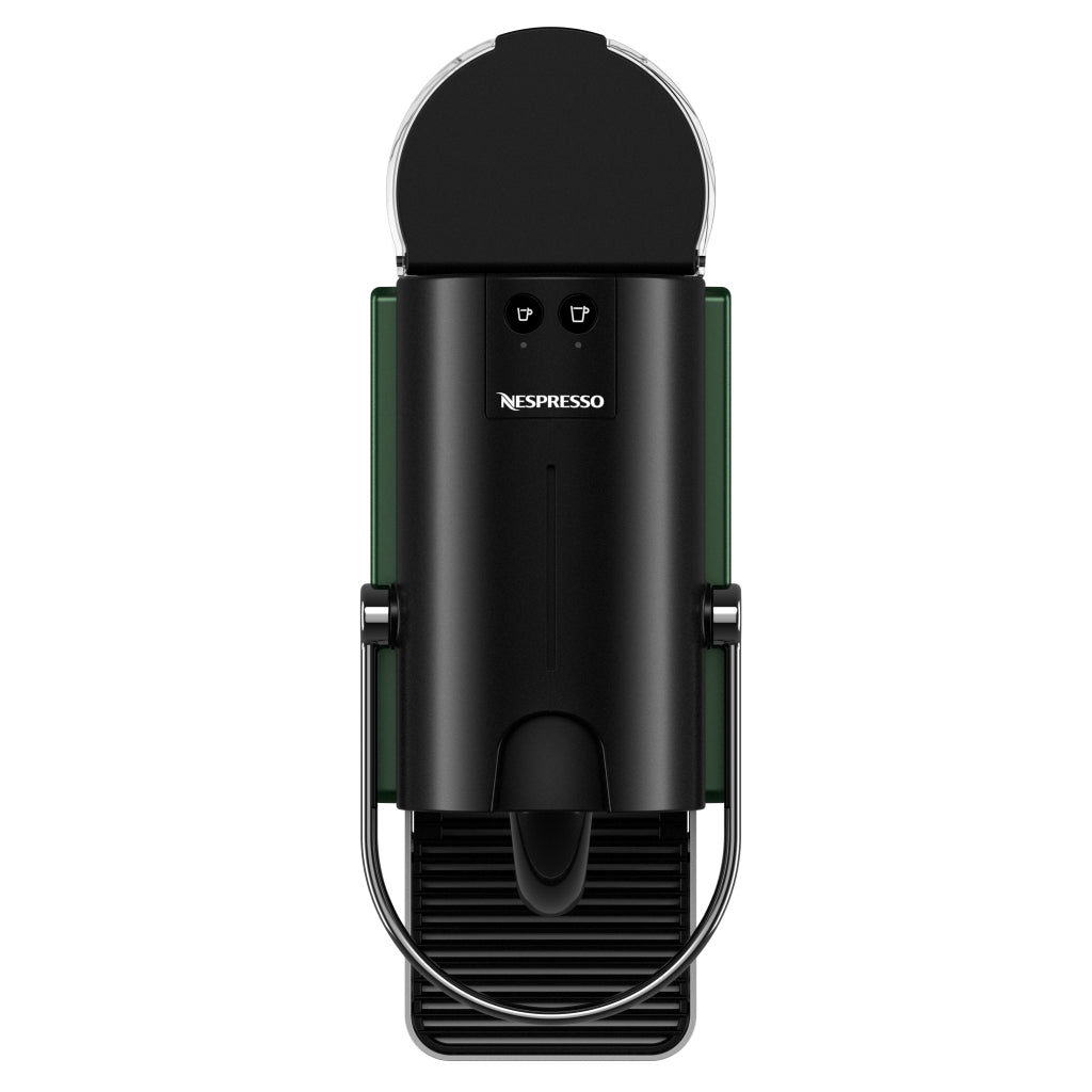 Krups xn3063 Nespresso Pixie Kaffeekapselmaschine dunkelgrün schwarz
