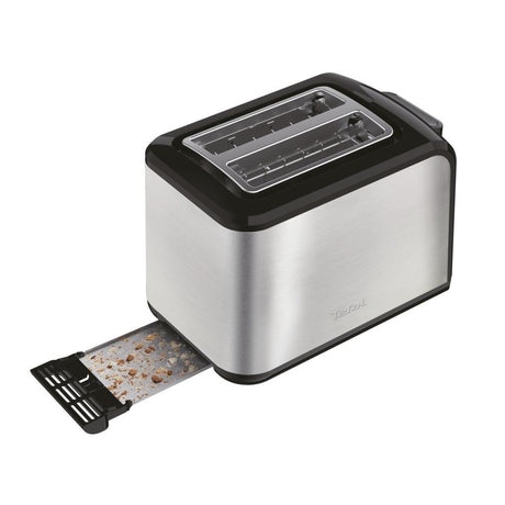Tefal TT410D Express-Toaster 16x26x19 cm 850W Edelstahl schwarz