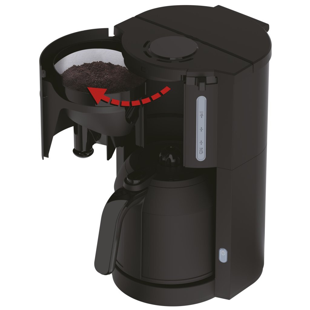 Krups km3038 pro aroma f312 kaffeemaschine schwarz