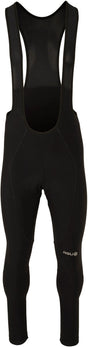 Agu essential - bibtight - heren fietsbroek met bretels - zwart - xxl - ademend - reflecterend - siliconen gripper