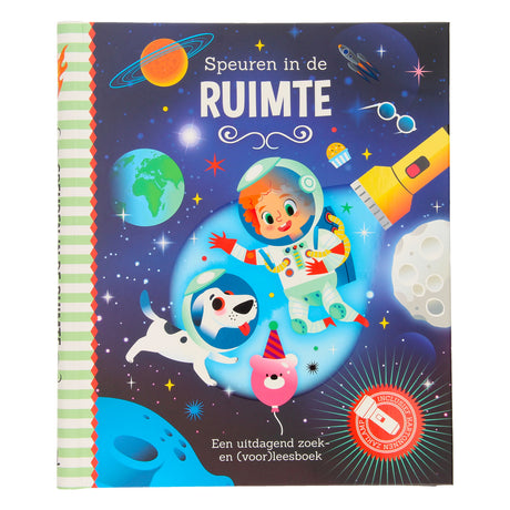 Weltraum erkunden + Taschenlampe aus Pappe