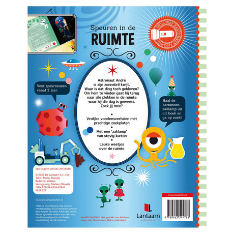 Weltraum erkunden + Taschenlampe aus Pappe