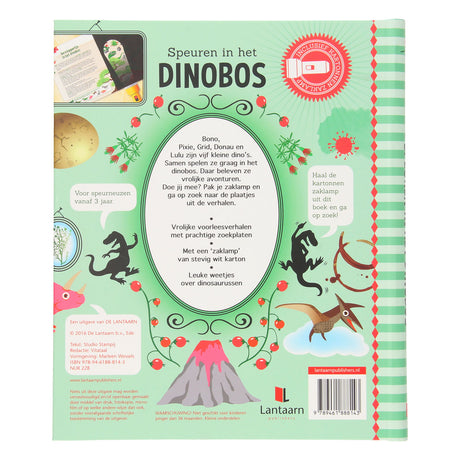Den Dino-Wald erkunden + Taschenlampe aus Pappe
