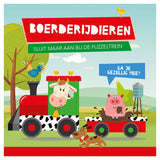 Lantern Publishers Buch und Puzzle trainieren Nutztiere