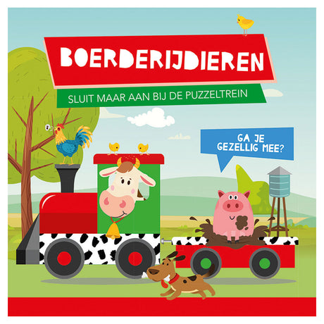 Lantern Publishers Buch und Puzzle trainieren Nutztiere