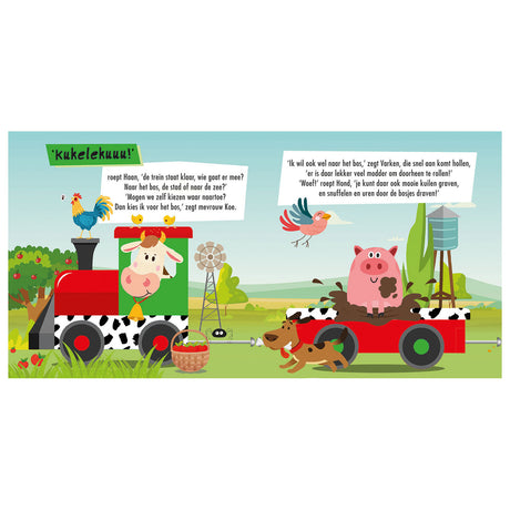 Lantern Publishers Buch und Puzzle trainieren Nutztiere