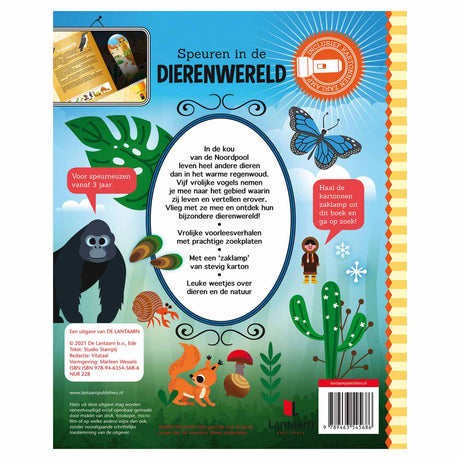Die Tierwelt erkunden + Taschenlampe aus Pappe