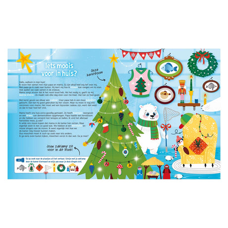 Laternenverleger erkunden die Weihnachtswelt + Taschenlampe aus Pappe