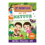 Laternenverleger über ein Abenteuer-in-der-Natur-Spielbuch