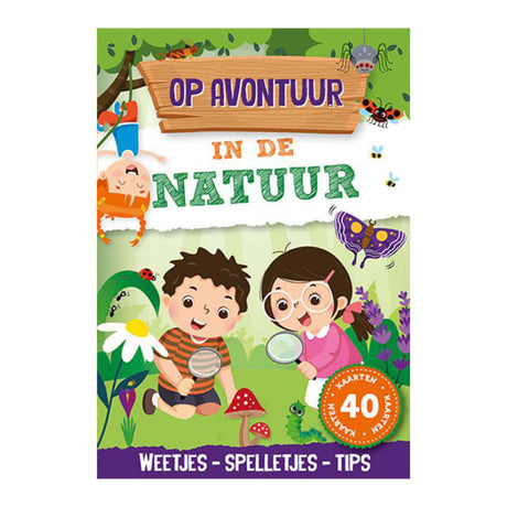 Laternenverleger über ein Abenteuer-in-der-Natur-Spielbuch
