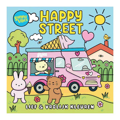 Lantern Publishers Malbuch Sunny Vibes – Happy Street