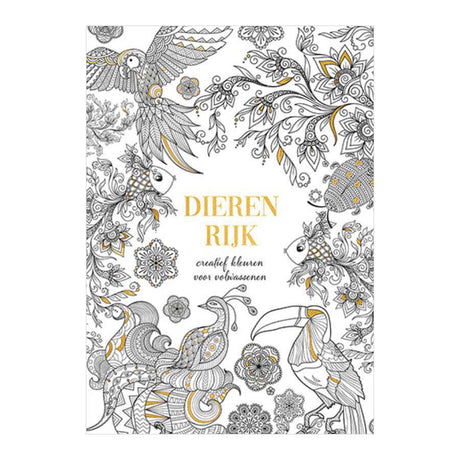 Lantern Publishers Tierreich – Malbuch für Erwachsene
