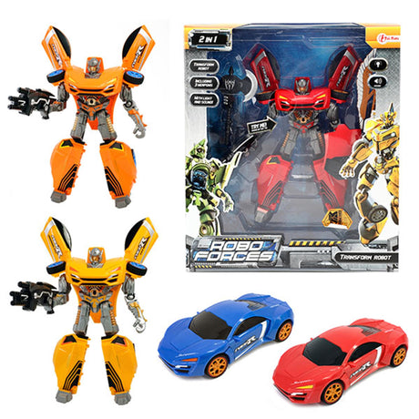 Toi-toys Toi Toys Roboforces wechselndes Roboter-Superauto + Licht und Ton