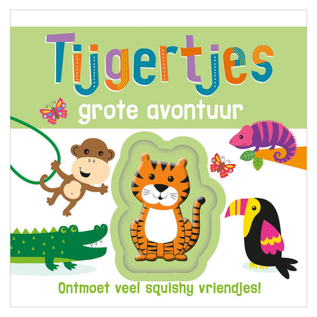 3D-taktiles Buch von Rebo Publishers – Große Abenteuertiger