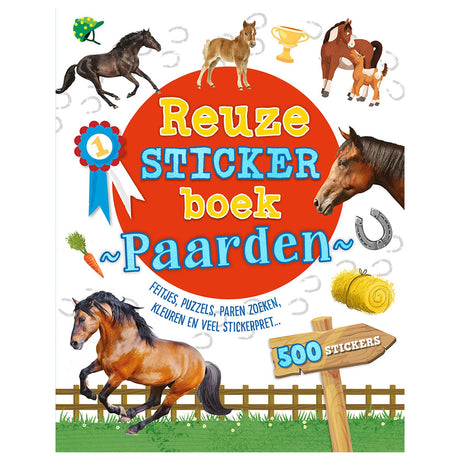 Riesige Stickerbuch-Pferde des Rebo-Verlags