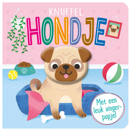Fingerpuppenbuch - Kuscheltier Hund