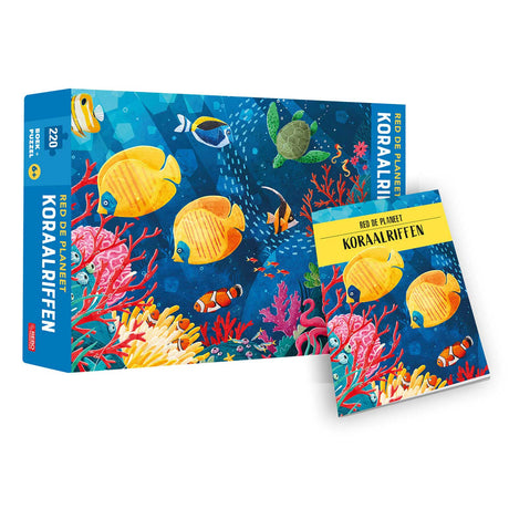 Buch und Puzzle des Rebo-Verlags – Korallenriffe