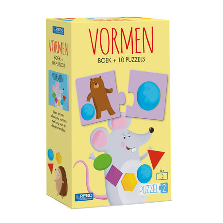 Rebo Publishers Puzzle2 – Buchformen mit 10 Rätseln