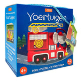 Rebo-Verlagsbuch, Puzzle + 10 Figuren – Fahrzeuge