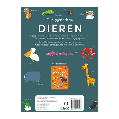 Rebo veröffentlicht mein riesiges Buch voller Tiere 0+