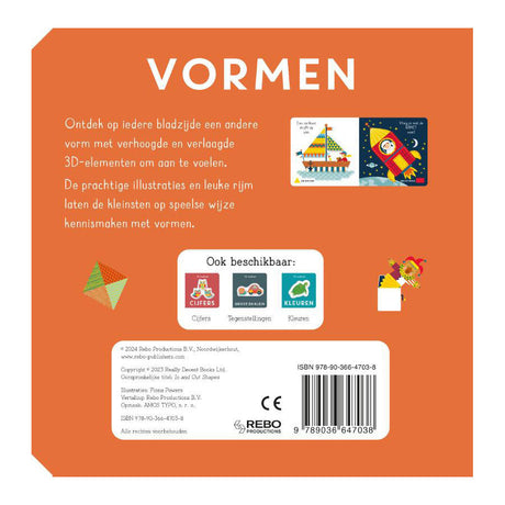 Rebo-Verleger 3D-taktiles Buch – Formen