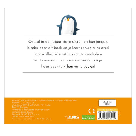 Rebo-Verlag Tiere – mein erstes taktiles Buch 0+