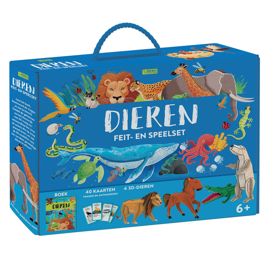 Tiere des Rebo-Verlags – Fakten- und Spielset