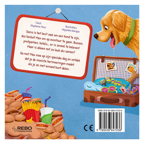 Rebo-Verleger Max hat einen freien Tag für das Boardbook