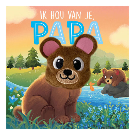 Fingerpuppenbuch von Rebo Publishers: Ich liebe dich, Papa. 0+