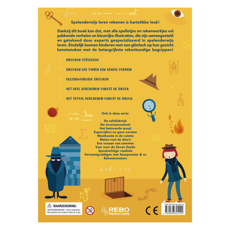 Rebo Publishers Spy School: Fractions Mission – Wiskid