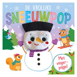 Fröhlicher Schneemann – Fingerpuppenbuch des Rebo-Verlags