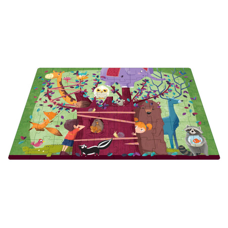 Rebo-Verlag: Baum voller Tiere – Buch + Puzzle